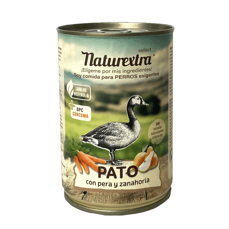 Naturextra comida húmeda PATO