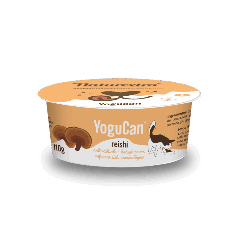 YoguCan con hongo Reishi Ecológico + Topping