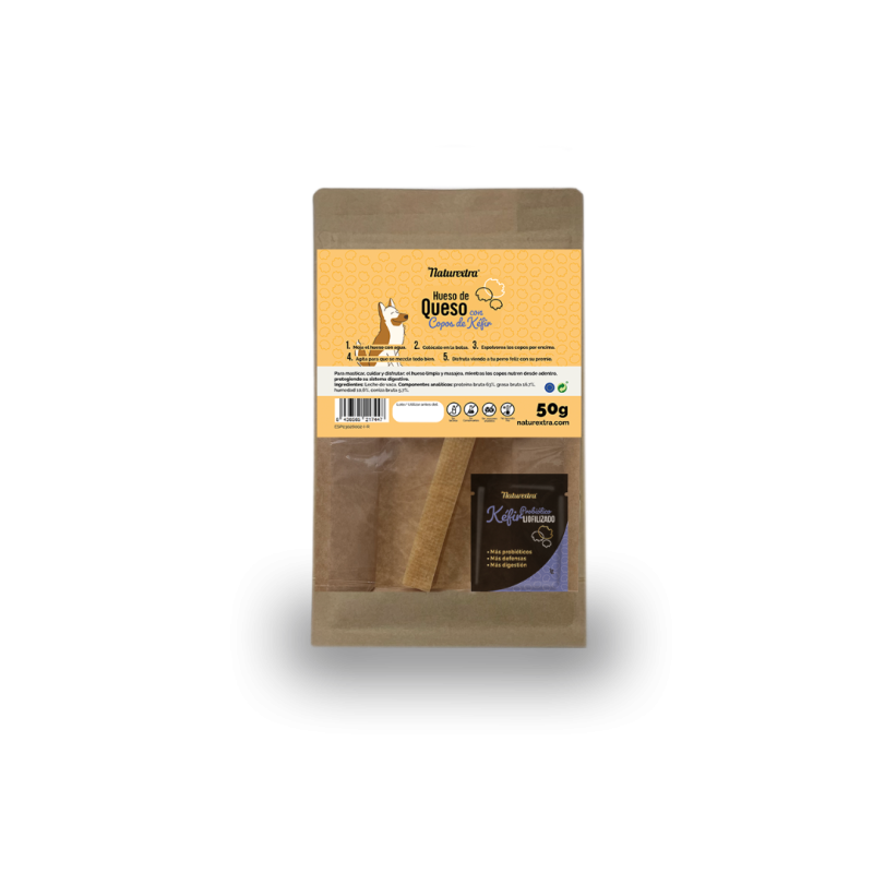Hueso de Queso con Kéfir Liofilizado